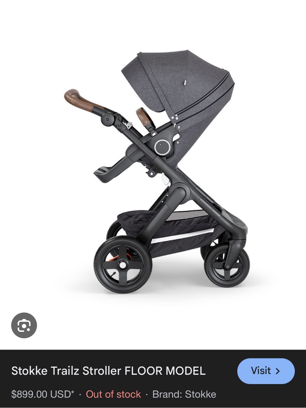 Stokke Trailz Kids Stroller - Black